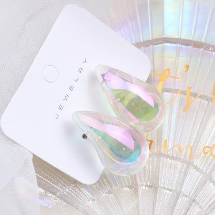 Enacolor%20Fashion%20Colorful%20Transparent%20Droplet%20Earrings%20Irregular%20Acrylic%20Stud%20Earrings%20%20for%20%20Girls%20%20%20Female%20Accessories%20New%202026%20-%20Image%203