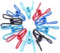 Right Products Multi-Purpose Windproof Clothespin Wire Clips/ Clip Clothes Pins for Clothesline (12pcs). 