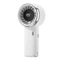 MEET SUN 199 Speed Portable Handheld Battery Operated Cooling Adjustable Small Desktop Fan With Digital Display. 