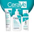 Cera V Acne Control Cleanser 237ml + Resurfacing Retinol Serum 30ml + Acne Foaming Cream Cleanser 150ml – Acne Treatment Set. 