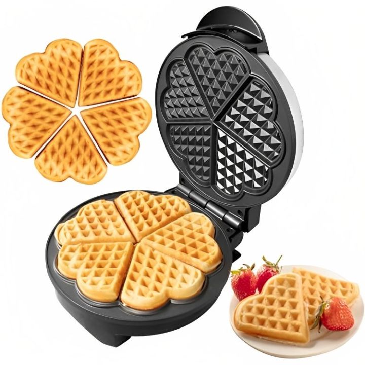 Black And White Casera Waffle Maker