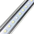 US Plug blue shell section 3W 30cm fish tank light 2835 27smd AC220V with flat head plug Blue-White. 