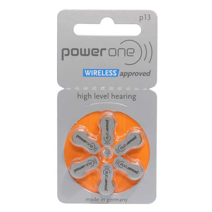Power One Wireless Highlevel Hearing Battery, P13