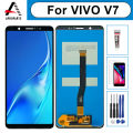 100% Tested For Vivo V7 V7 Plus V7+ LCD Display Touch Screen Digitizer Assembly For Vivo 1718 1716 1850 Y79A Replacement Parts. 