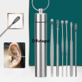 Difutagui Cleaning Ear Care Sign-off / Piece] Exclusive [Discount 6 Sets Stainless 2025 New Steel Ear Wax Maker Curette Ear Picker Cleaner Spoon Tool. 