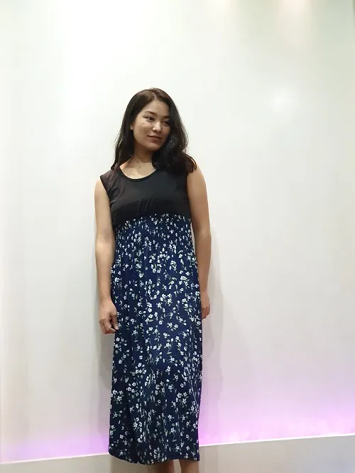 Women's%20One%20Piece%20Dress%20Short%20Slight%20A-Line%20Flared%20Sleeveless%20Neckline%20Mini%20Dress%20-%20Image%203