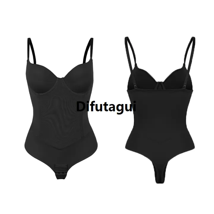 Difutagui%20Women%20Full%20BodyShaper%20Thongs%20Bodysuits%20Built%20In%20Bra%20MISS%20MOLY%20New%20Waist%20Trainer%20Tummy%20Control%20Shapewear%20Hip%20Enhance%20Faja%20Corset%20-%20Image%202