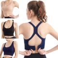 Adjustable Shockproof Gathering Running Sports Bra Underwear. 