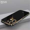 Luxury 6D Plating Soft Casing Silicone Square Frame Phone Case For Xiaomi Redmi Note 13 Pro 4G Phone Case Shiny Bling Back Cover Coque. 