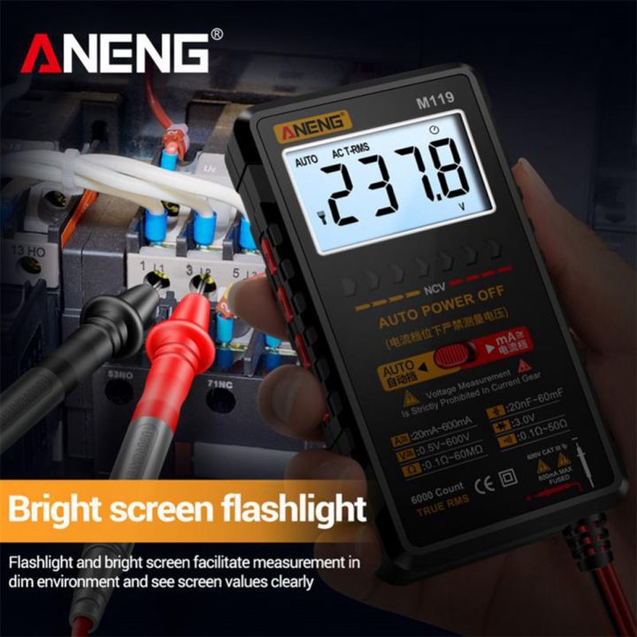 NCANRUI%20M119%20Portable%20Digital%20Multimeter%206000%20Counts%20Multimetro%20Avometer%20Transistor%20Capacitor%20Tester%20-%20Image%202