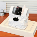 Cute Handbag Style Ceramic Storage Box Puppy Shaped Cartoon Desktop Pen Holder Novelty Flower Pot Stand Office. 