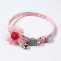 Oufeiton Cat Collar Soft Reflective Bells Small Dog Cat Regular Collar. 