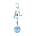 Horse Saddle and Bridle Charm Clip, Bless-This Horse and Rider Keep Safe Bridle Saddle Charm Gifts for A. 