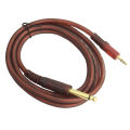 6.35mm '1/4 inch' Male Mono Plug to 3.5mm Male TRS Stereo Professional Audio Jack 1.5M Cable. 