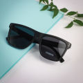 Gorkha Brand Design Trendy Polarized Premium Quality Matte Black Sunglasses For Men. 