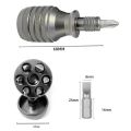 Portable 7 in 1 Screwdriver Multifunctional 1/4 Inch Torx Screw Driver Bit Mini Repair Tools Tool Kit. 
