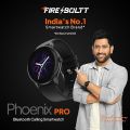 Fire-Boltt Phoenix Pro 35.3mm (1.39 inch) Bluetooth Calling Men and Women Fashion Smartwatch, AI Voice Assistant, Metal Body with 120+ Sports Modes, SpO2, Heart Rate Monitoring (Black). 
