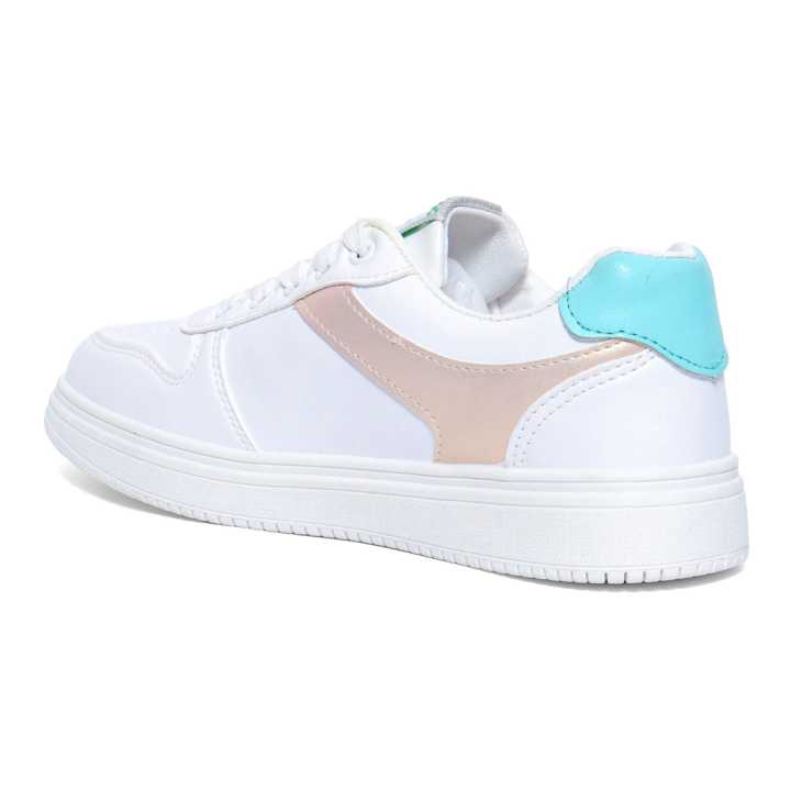 Korean%20White%20Sneaker%20Golden%20Sea%20Green%20for%20Women%20-%20Image%204
