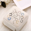 Mix 22pcs Stud Nose Ring Hoop Septum Helix Nostril Piercing Labret Lip Cartilage SEVICH. 