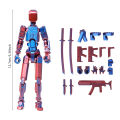 Titan Robot Action Figure 3D Printed With Full Articulation For Stop Motion Animation 13 Action Figure Dummy. 