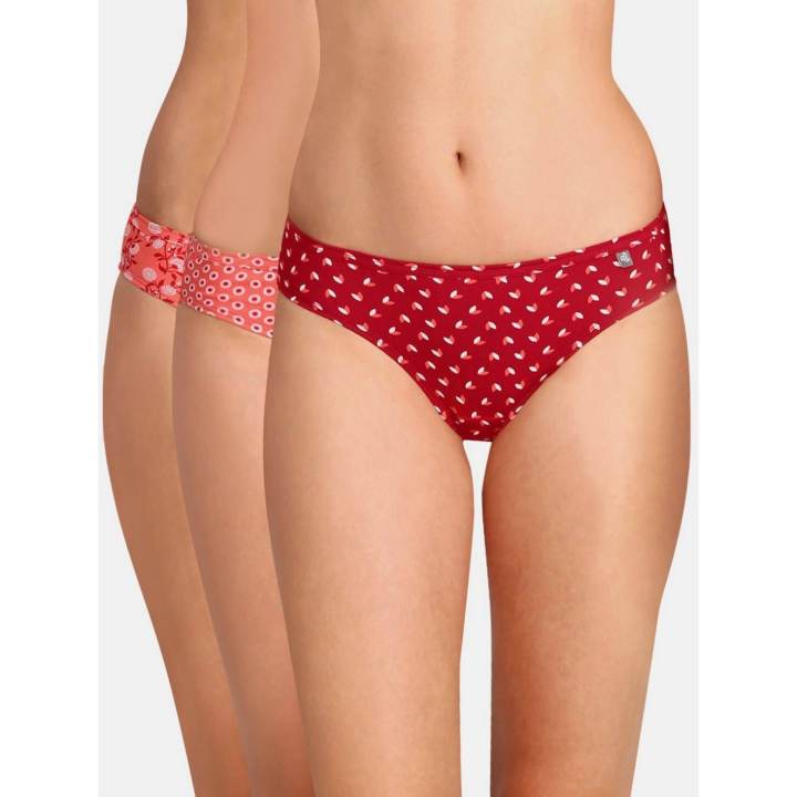Jockey (Pack of 3) Women's Cotton Panties(Color May Vary)