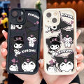 Jizetin for OPPO A3S / A12E / Realme C1 Back Cover Shy Kuromi Ladder Camera Soft Rubber Mobile Phone Case. 
