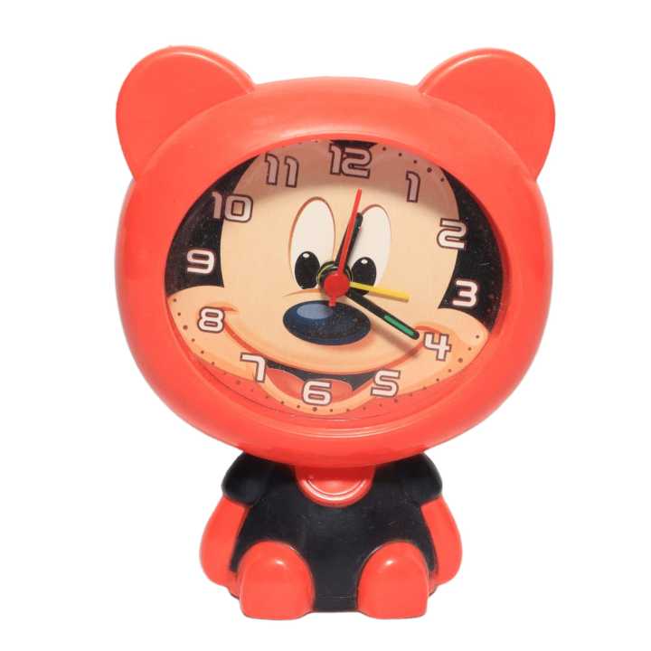 Micky Mouse Shaped Table Clock