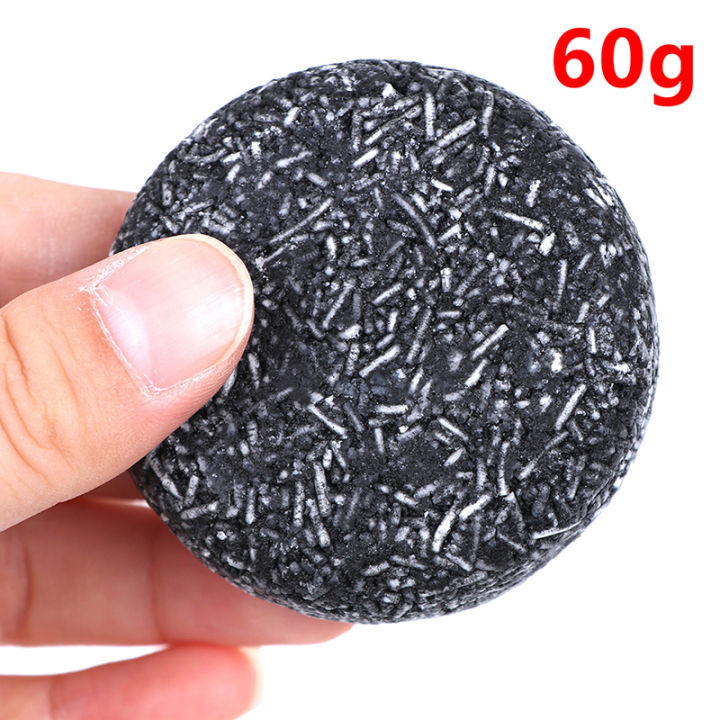 Hair Color Dye Bamboo Charcoal Clean Detox Soap Bar Black Hair Shampoo CVFHHH