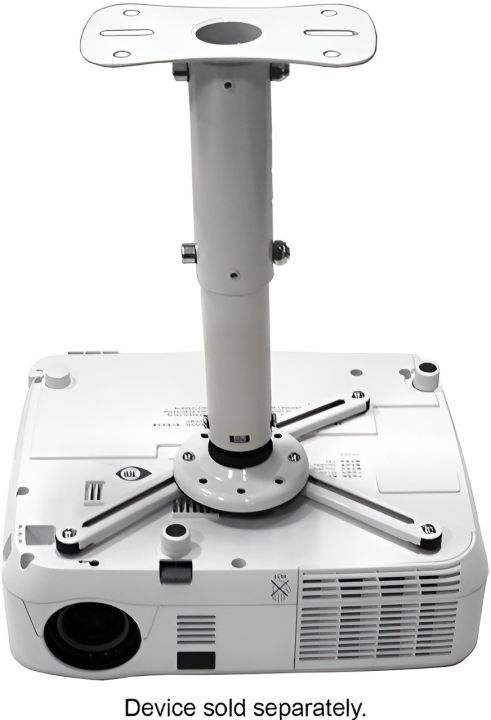 Projector Bracket [ 43-65cm ] Universal Aluminium Ceiling Mount 360 ...