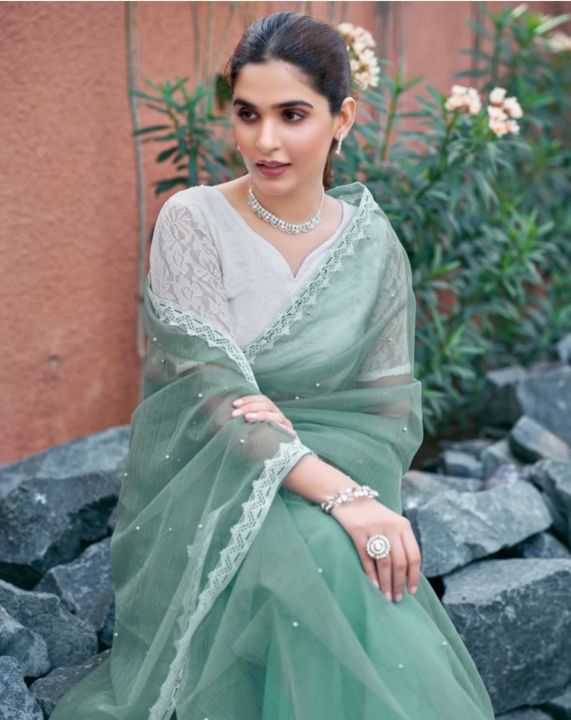 Saree%20For%20Women.%20Shimmering%20Net%20Blue%20Saree%20With%20Moti%20Work.%20Saree%20With%20Unstitched%20Blouse%20-%20Image%205