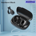 NEW Anedshaop Gionee JL007 Ear Clip Equalize Earphones Wireless Bluetooth Earbuds Affordable ENC Noise Reduction Headphones with Mic Smart Equalizer App. 