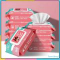 LibiSpecial SWEETY Baby Wet Wipes (80pcs) Wet Tissue Tisu Basah Non-Alcohol/ Parabens Free/ Fragrance Free. 