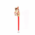 New PVC Horse Head Stick Balloon Cartoon Inflatable Balloon Inflatable Stick Horse Party. 