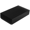 FORIDE 4X Aluminum Large Heatsink 4.72 x 2.72 x 1.06 Inch /120 x 69 x 27 mm Heat Sink Cooling Black Oxide Radiator 22 Fin. 
