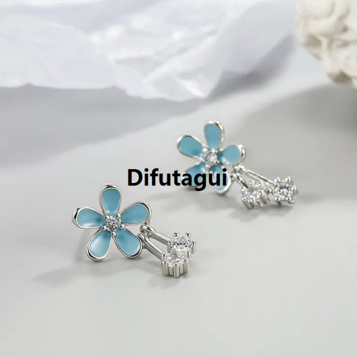 Difutagui%20Cute%20Daisy%20Tiny%20Flower%20Stud%20Earrings%20For%20Lady%20Girls%20Crystal%20White%20Original%20Copper%20Light%20Blue%20Epoxy%20Female%20Exquisite%20Earring%20Jewelry%20Gift%20-%20Image%202
