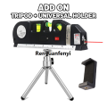Renyuan 4 IN 1 FIXIT LEVEL PRO 3 LASER LEVEL Multifunctional Measurement 【2025 Version】 Tools (Tape Measure,Laser,Spirit Level) Addon Tripod. 