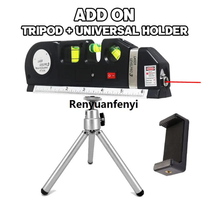 Renyuan%204%20IN%201%20FIXIT%20LEVEL%20PRO%203%20LASER%20LEVEL%20Multifunctional%20Measurement%20%E3%80%902025%20Version%E3%80%91%20Tools%20(Tape%20Measure,Laser,Spirit%20Level)%20Addon%20Tripod%20-%20Image%206
