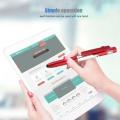 Portable Multifunction Pen Ergonomic Foldable Multi-Color Ballpoint Pen LED Light 4-in-1 Pen with Light for Office Use School Supplies Reading. 