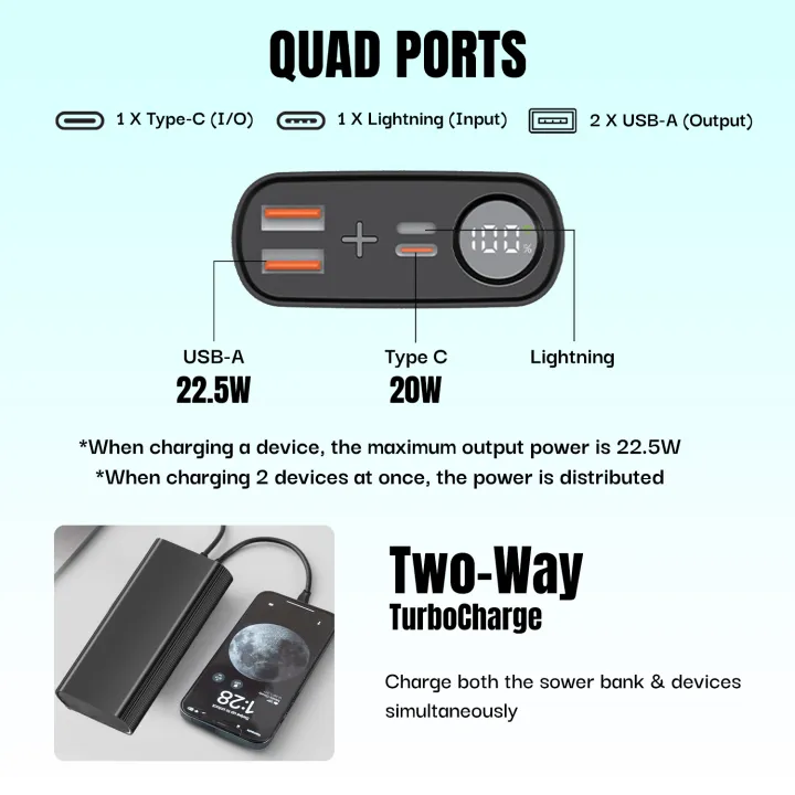 Ultima%20Turbocharge%2020K%2020000mAh%20Powerbank%20with%2022.5W%20Fast%20Charging%20%7C%20Full%20Metal%20Body%20%7C%20Multi%20Layers%20Fire%20Protection%20%7C%20LED%20Display%20%7C%20Triple%20Ports%20%7C%20%20Supports%20PD,%20QC3.0,%20Universal%20Compatibility%20%7C%202%20Way%20Charging%20%7C%20ChargeSafe%20Technology%20Power%20bank%20-%20Image%202