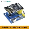 ESP-01/ESP-01S ESP8266 DS18B20 Temperature Sensor Module NodeMCU Adapter Board For Arduino R3 IOT Wifi Wireless. 
