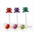 Mumlove Food Grade Bling Baby Pacifier Clips Thumb Silicone Nipple Pacifier With Chain For Newborn Baby. 