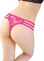 Fancyra Women Lace Thong panty Free size Color Pink. 
