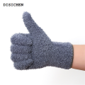 DISICHEN 2025 1 Pairs Microfiber Dusting Cleaning Glove Mitt Cars Windows Dust Remover Tool Reusable Cleaning Glove Household Cleaning Tools. 