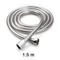 Flexible EPDM Shower Hose – 1.2M / 1.5M | Brass Connectors | Hot & Cold Water Compatible. 