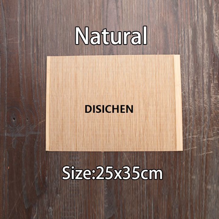DISICHEN%20New%20Natural%20Bamboo%20Table%20Mat%20Tea%20Dining%20Hot%20Insulated%20Table%20Runner%20Japanese%20Style%20Natural%20Woven%20Placemat%20Coaster%20Cup%20Pad%20Affordable%20-%20Image%208