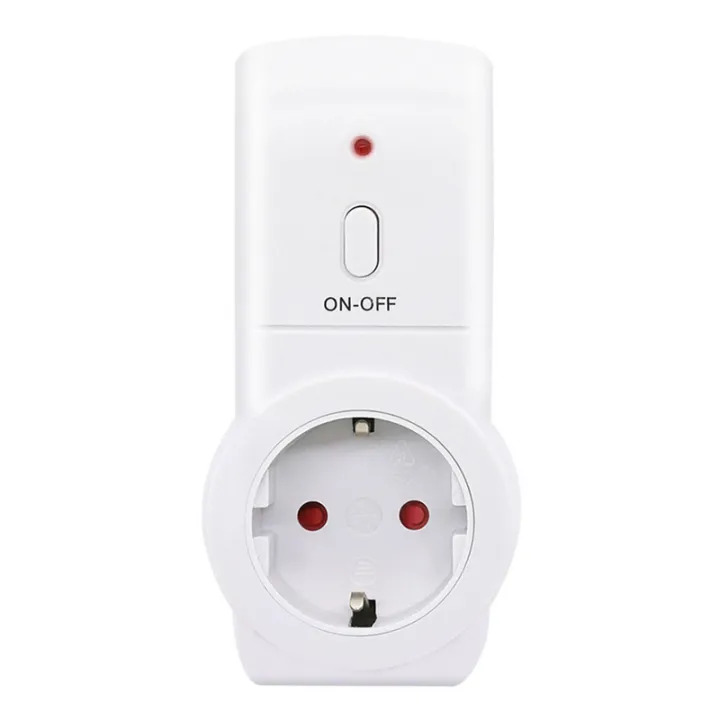 Smart Timer Socket Swtich Wireless Remote Control 433mhz Programmable ...