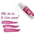 Livon Hair Serum for Men & Women | Frizz-free, stronger and shinier hair | Sulphate & Paraben free| For All Hair Types | Lightweight & Non Greasy | Damage protect | Enriched with Vita. 