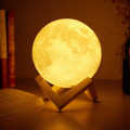 Remote Control Color Changing Moon Lamp. 