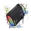 KOLEER S31 Waterproof Bluetooth Speaker IPX7 Portable Wireless 5W with Microphone 1200mAh Battery. 