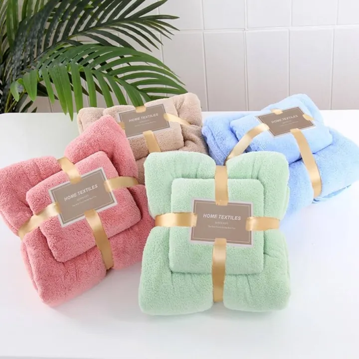 2%20in%201%20Set%20Colorful%20Bathroom%20Towels%20Set%20Coral%20Fleece%20High%20Density%20Microfiber%20Bath%20Face%20Towel%20-%20Image%205